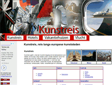 Tablet Screenshot of kunstreis.com